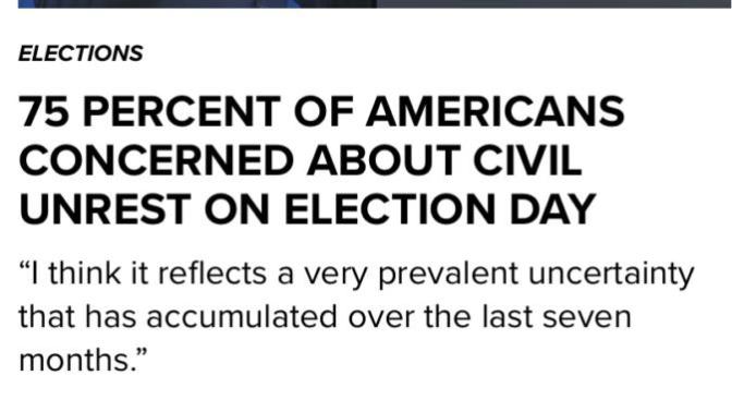 After November 3rd what happens in America?