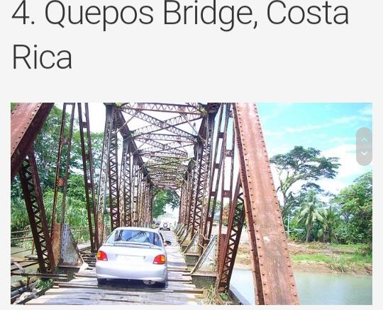Choose the bridge you think is the most dangerous photos included?