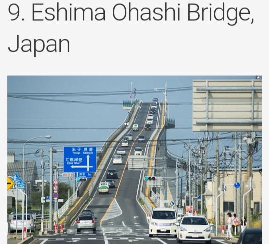 Choose the bridge you think is the most dangerous photos included?