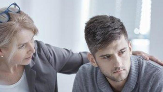 How to be there for a friend that said "please don't worry about me"?