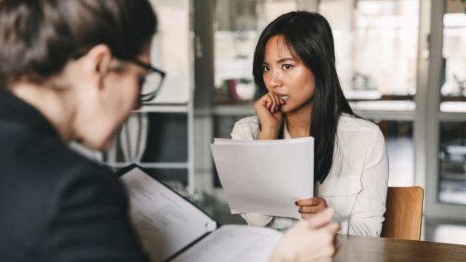 How do I calm my nerves before a job interview?