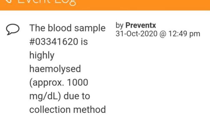 I did a online std/sti test all came back clear but in the comments before my test it said my blood was highly haemolysed and it may effect results?