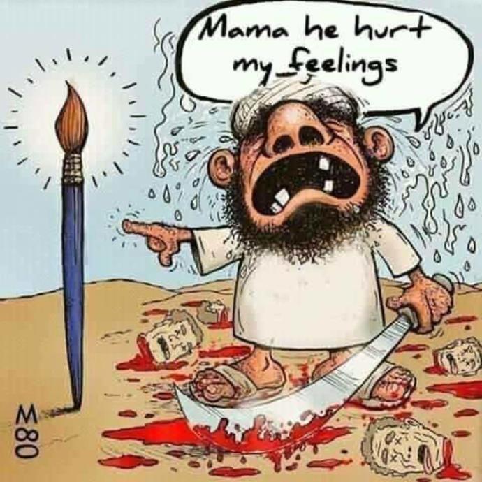 Do you think we have the right to laugh at religion?