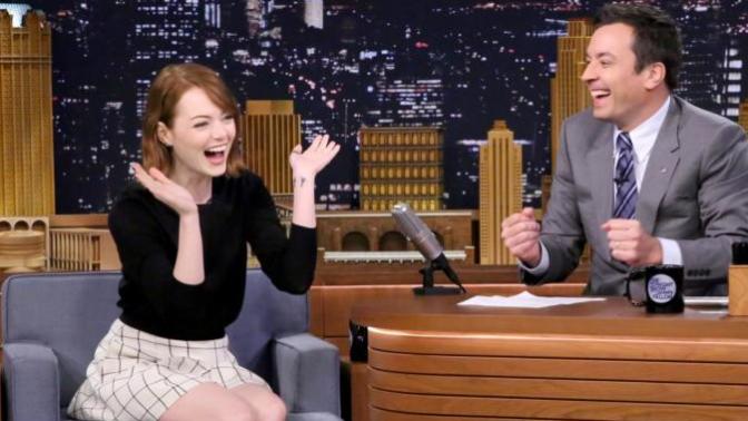 How does this outfit go with Emma Stone?