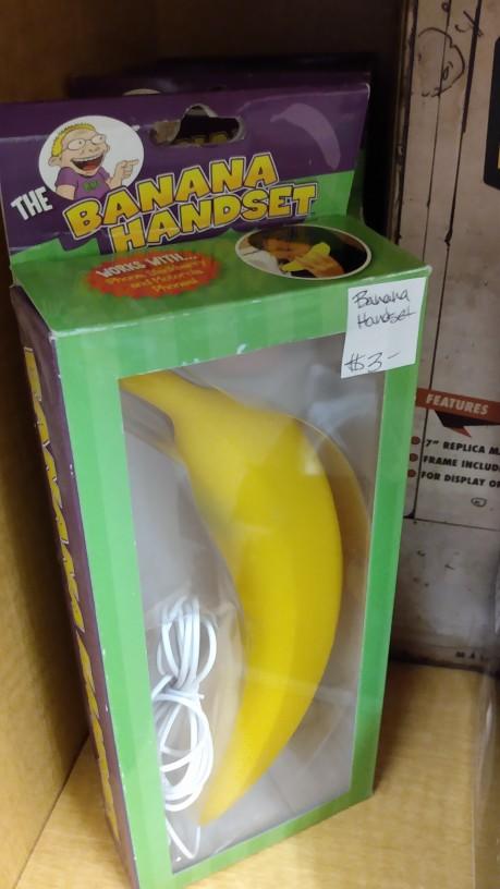 What is the most interesting thing that I found at the sparrows nest thrift store yesterday?