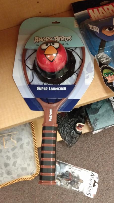 What is the most interesting thing that I found at the sparrows nest thrift store yesterday?
