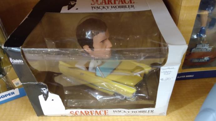 What is the most interesting thing that I found at the sparrows nest thrift store yesterday?