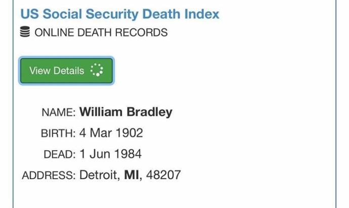 A 118 year old guy voted in Michigan?