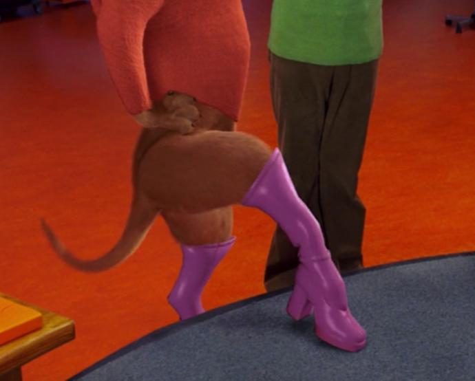 Do you think Scooby Doo looks good in boots?