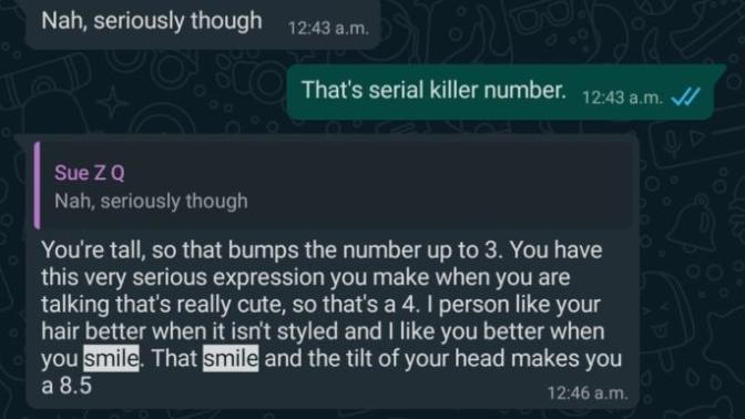 Is this flirting or friendly compliments, I can't tell?
