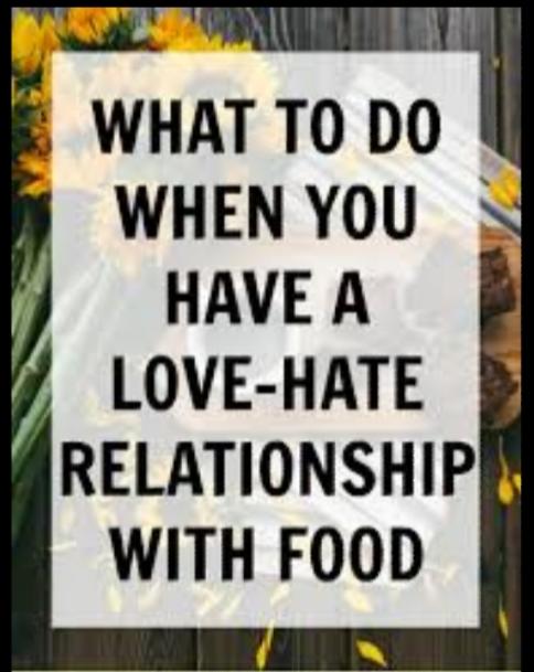 What Is Your Love/Hate Relationship With: A Person, Place, Or Thing?