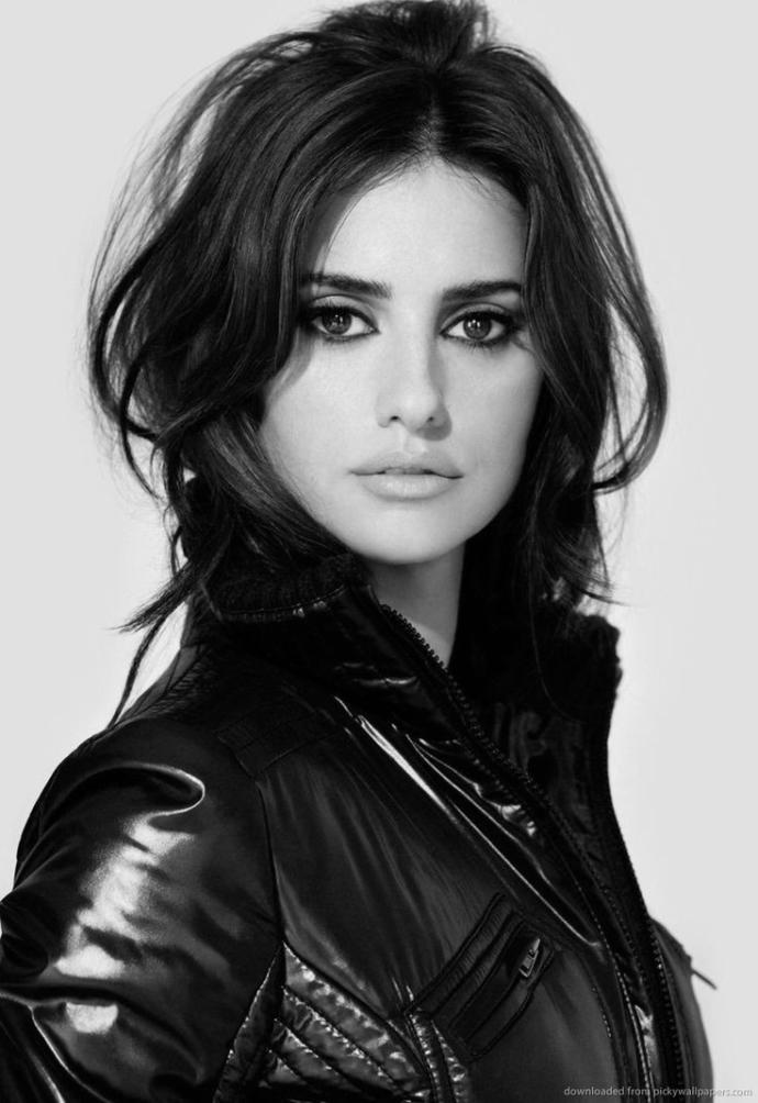 Penelope Cruz. She is smart, intense, and smouldering.