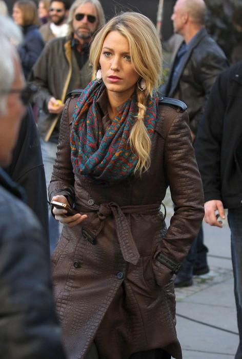 Blake Lively. Love her clothing style and gentle femininity.