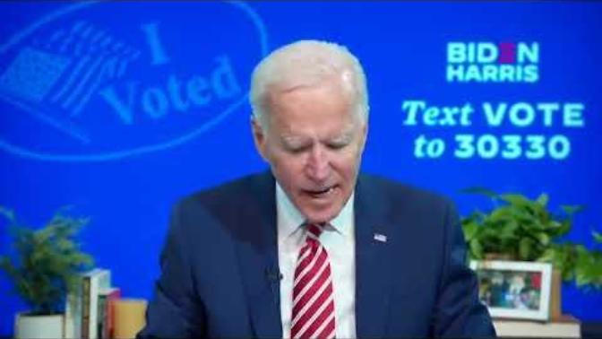 Will you accept bidens voter fraud win?