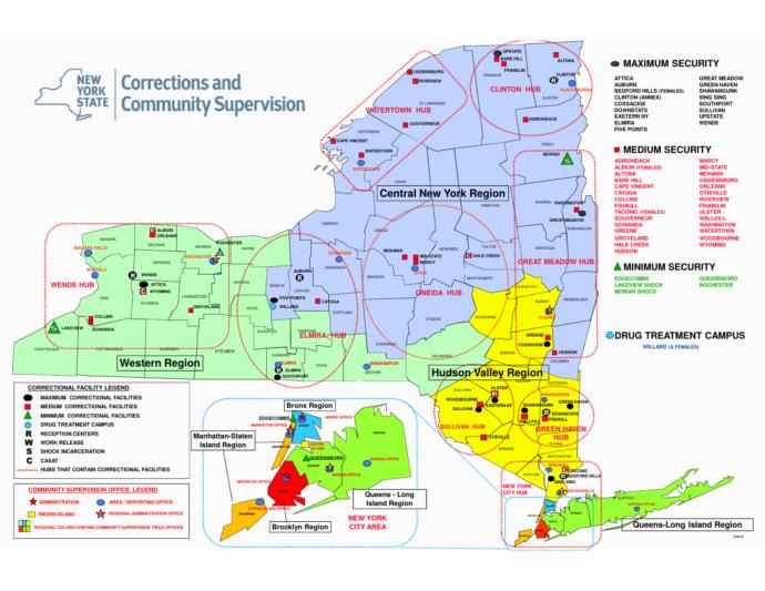 What New York State prison will Donald Trump be incarcerated in