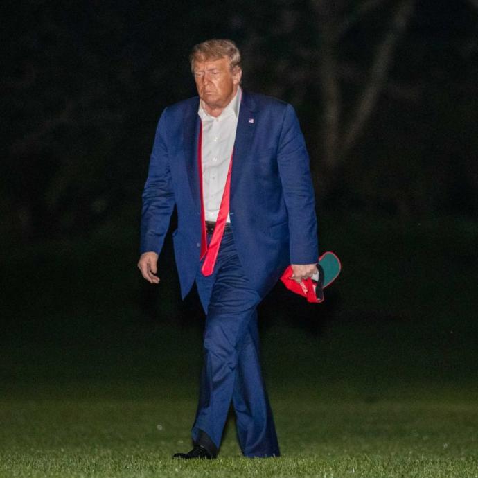 Are you happy Trump is losing or about to lose the election?