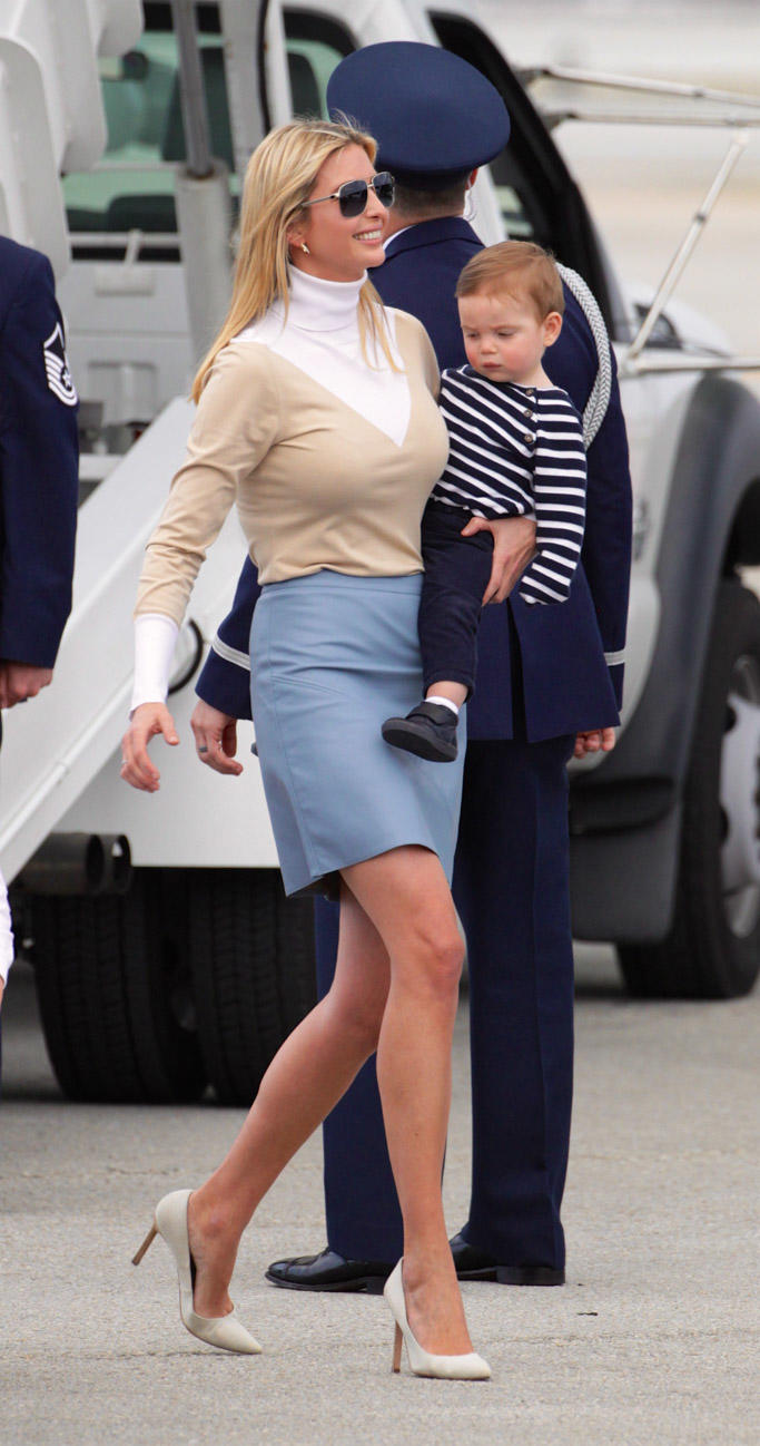 In which way is Ivanka Trump dressed at her best?