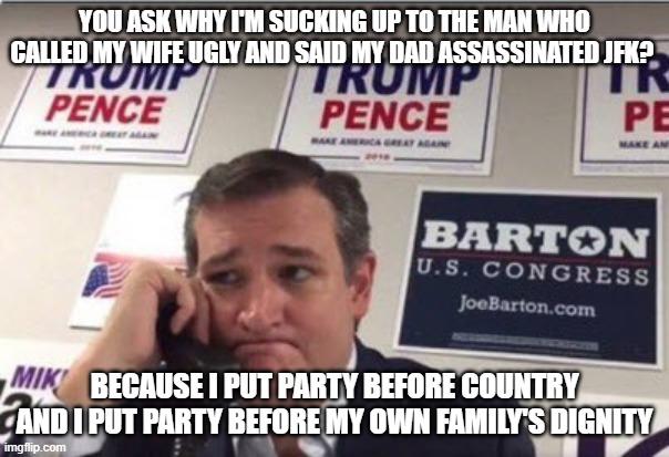 Is this the perfect picture for Ted Cruz?