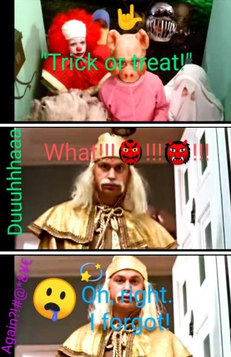 Would you let your 3 year old only watch Halloween related content if that is all they wanted to see?