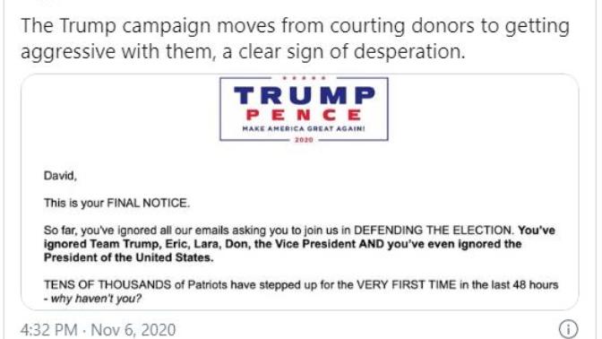 Will You Be Donating to Donald Trump's Latest Scam?
