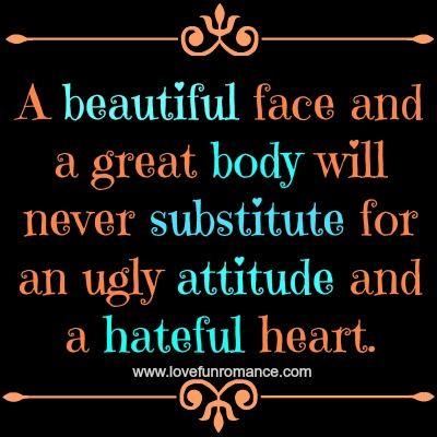 Have you ever met someone who was so beautiful up until they opened their mouth?