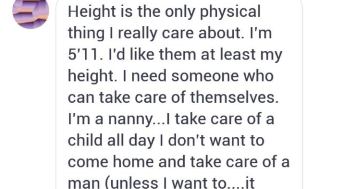 Girls, what do I say every time women keep bringing up my height or ...
