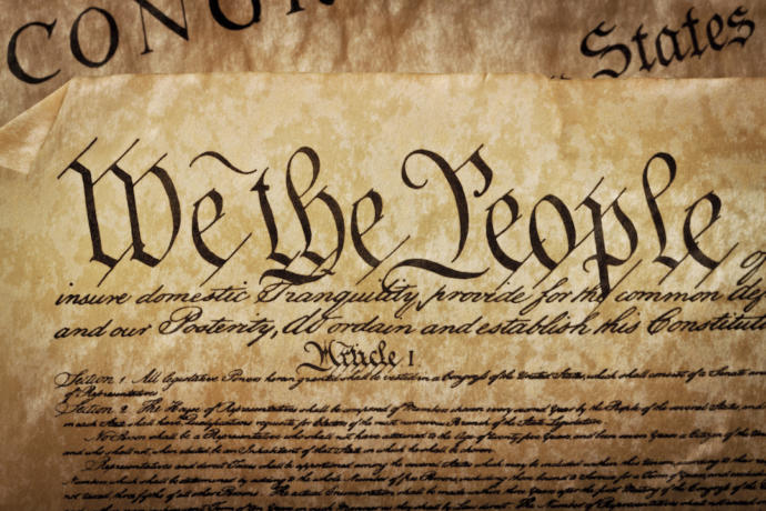 Do you support the US Constitution exactly the way it is, or do you want to see some part of it changed?