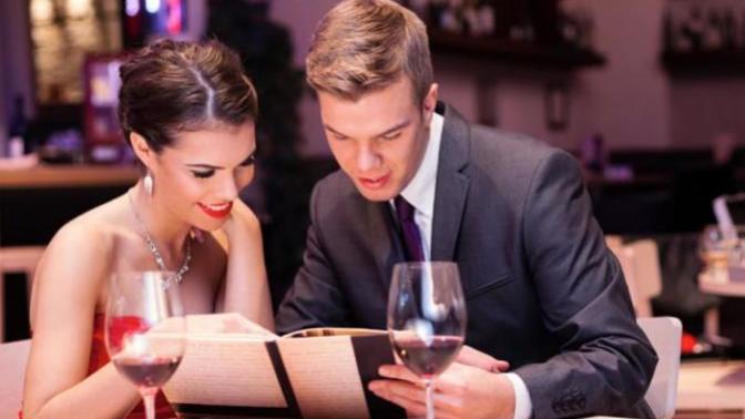 What happens if a girl orders very pricey menu items and the guy asks to split the bill?