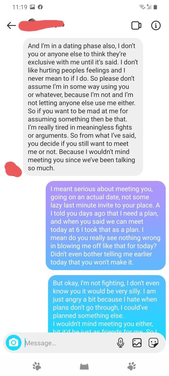 Did I overreact?