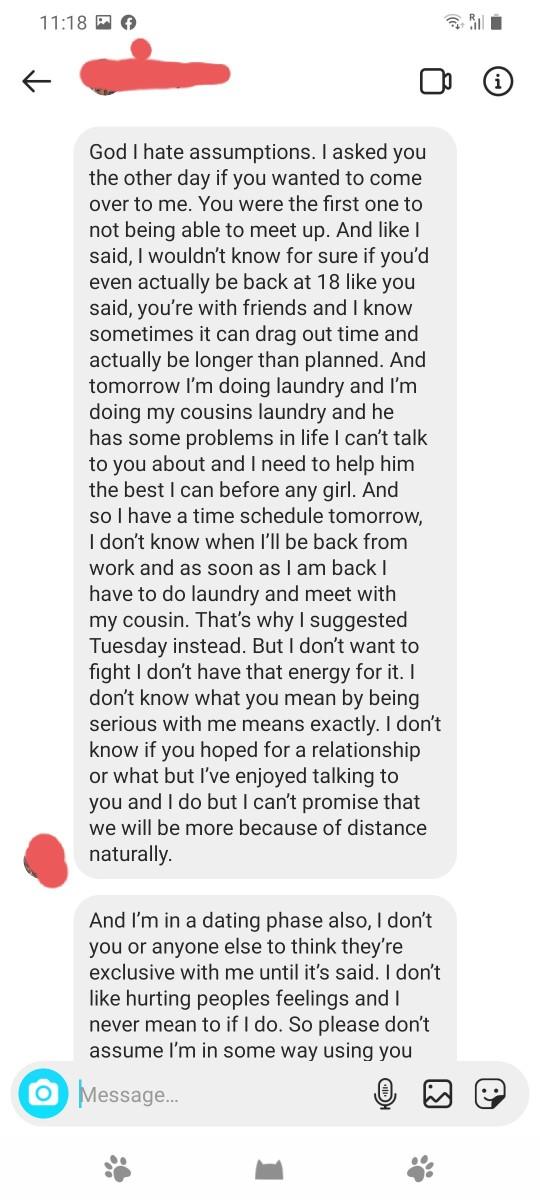 Did I overreact?