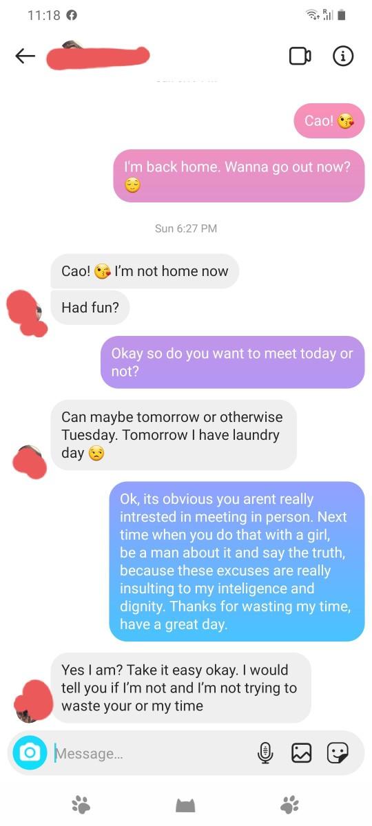 Did I overreact?