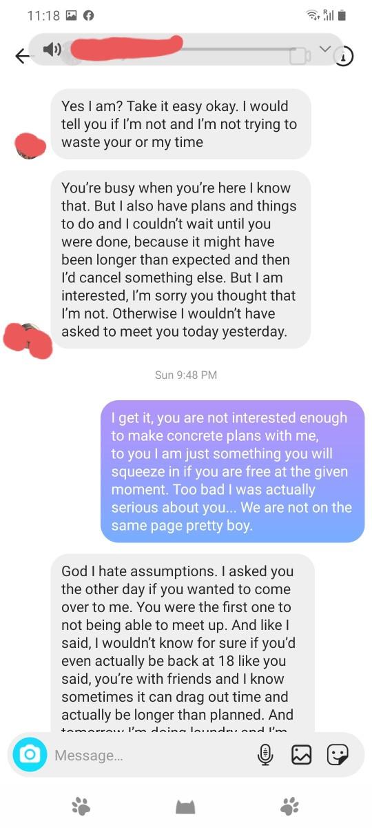 Did I overreact?