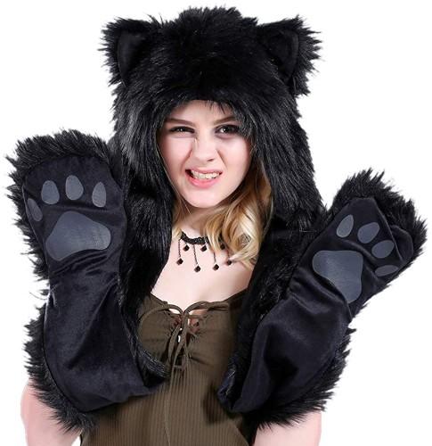 What do you think about winter hats with gloves attached to them?