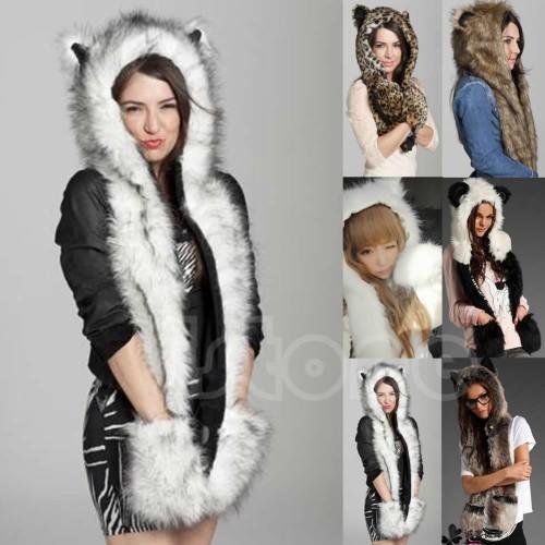 What do you think about winter hats with gloves attached to them?