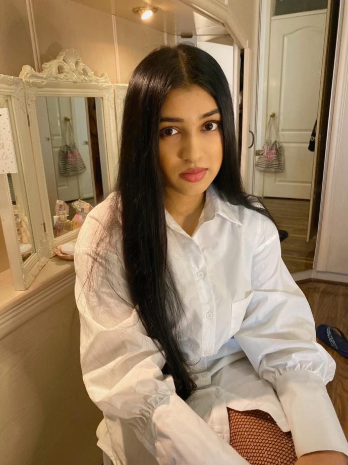 IF this girl were an adult - would you consider pretty enough to date even though she had insecurity and emotional issues?