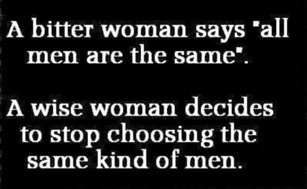 Women, do you turn bitter if you had 10 boyfriends in a row and all of them cheated on you? Would you start hating men?