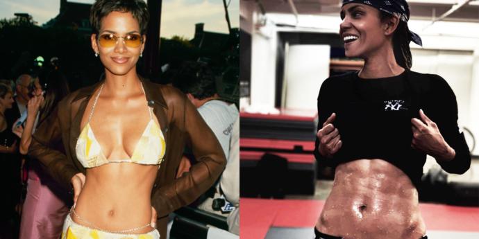 Halle Berry Before and After