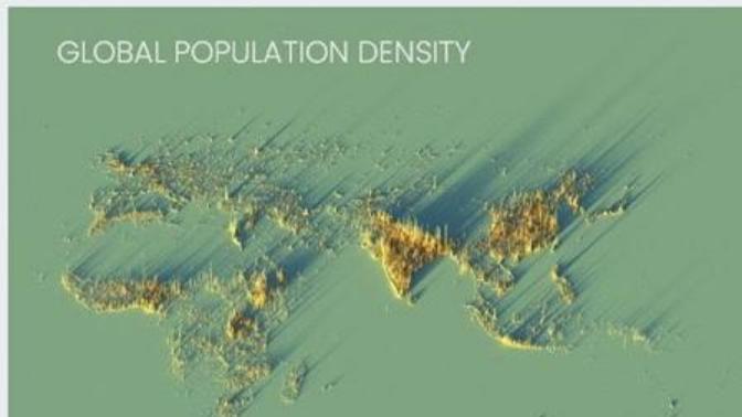 This map proves that majority of humanity is black, brown, yellow?