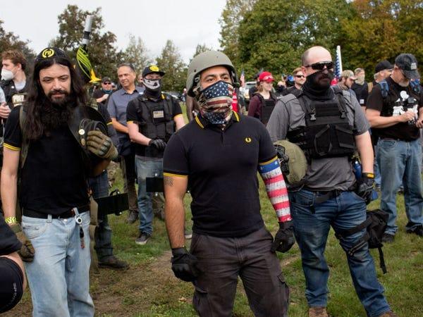 Is your opinion of the Proud Boys positive or negative?