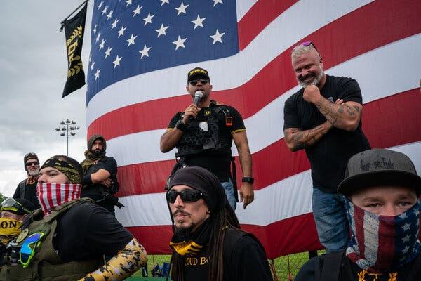 Is your opinion of the Proud Boys positive or negative?