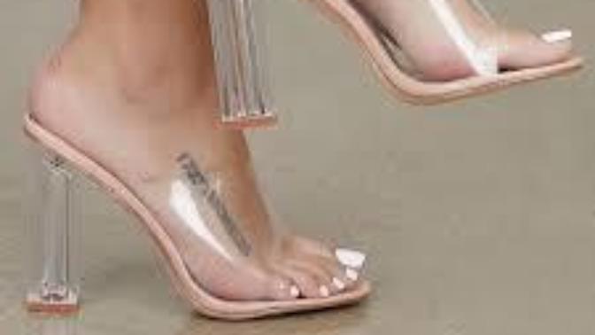 Which clear shoes look more sexy, heels or boots?