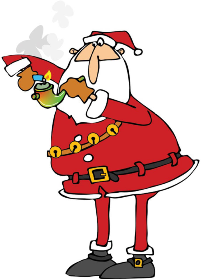 If Santa Clause Smoked Pot Do You Think Christmas Would Be Different & If So How So?