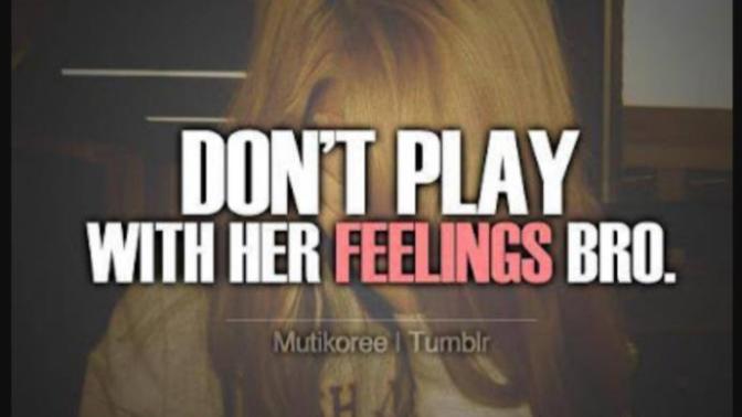 What are signs a guy is playing with your feelings?