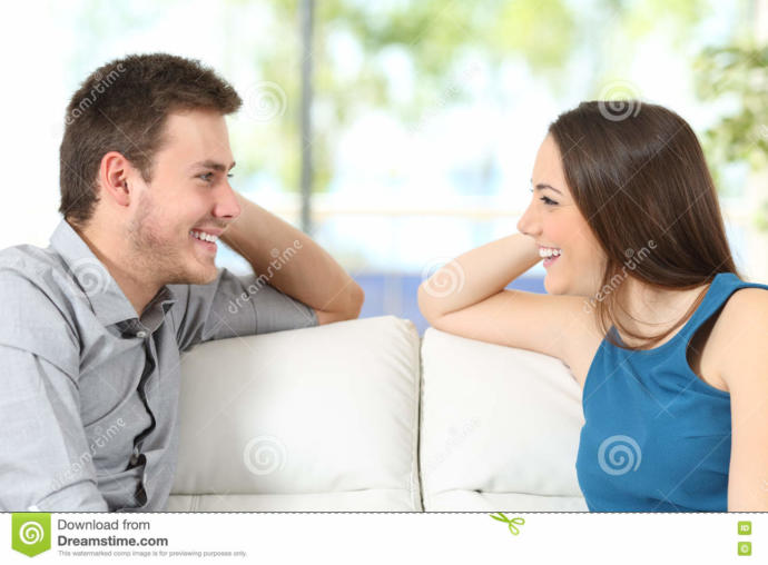 Side to side or across from each other?