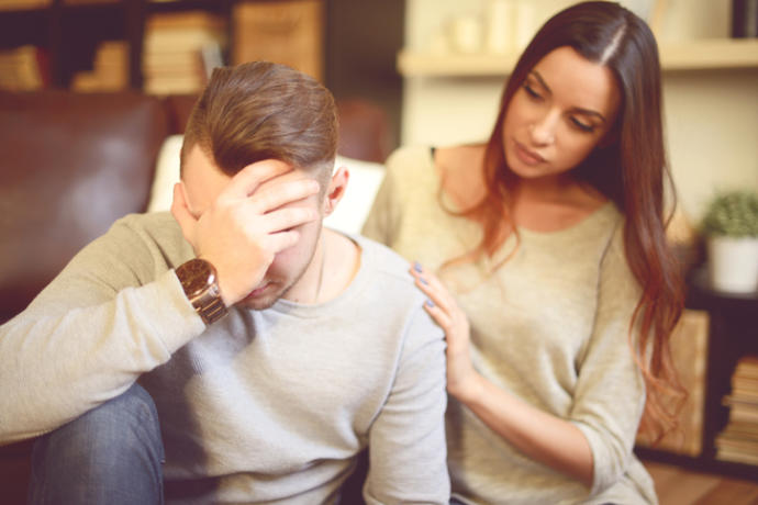 Would you cry in front of your partner?