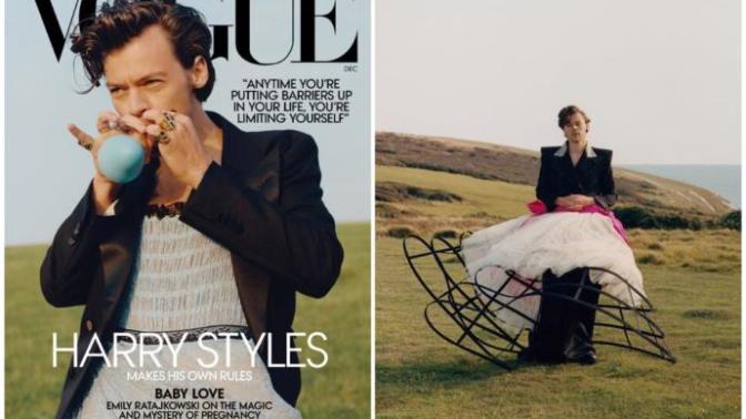 What are your thoughts about Harry Styles wearing a dress?