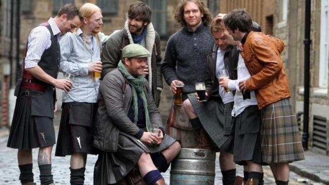 Why are we erupting at men wearing dresses?