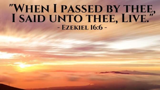 Have you ever utilized the blood-stopping verse Ezekiel 16:6?