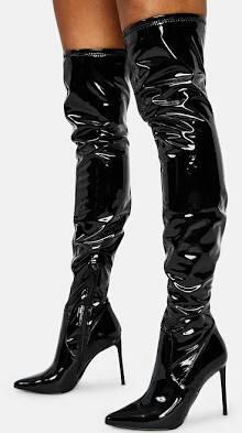 Which material/look of boots is hottest ?