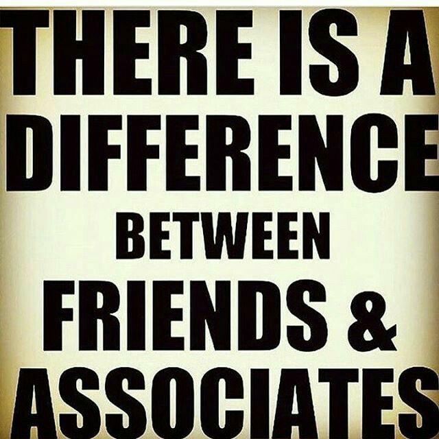 Do you prefer to have friends or associates? And why?